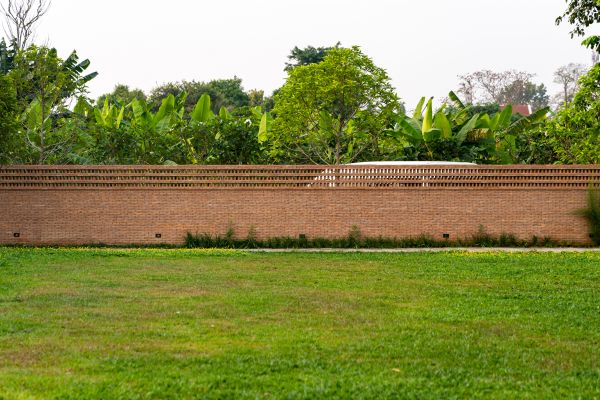 Brick Fence Repair in Williamsburg