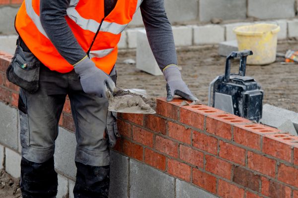 Bricklaying in Williamsburg