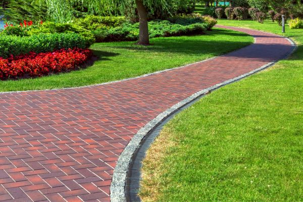 Brick Walkway Installation in Williamsburg