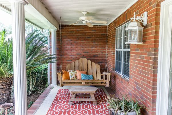 Porch Brick Repair in Williamsburg