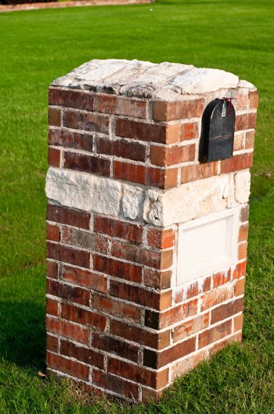 Brick Mailbox Installation in Williamsburg