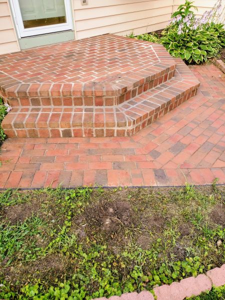 Brick Stoop Repair in Williamsburg