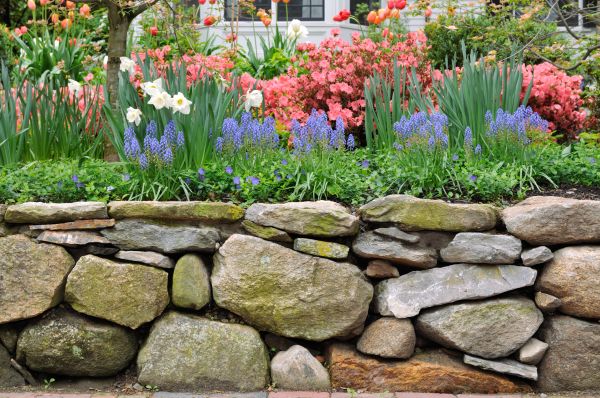 Garden Wall Installation in Williamsburg